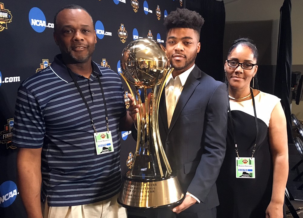 Frank Mason III and parents